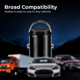 USB-C PD Car Charger — Super Fast 100W Dual-Port